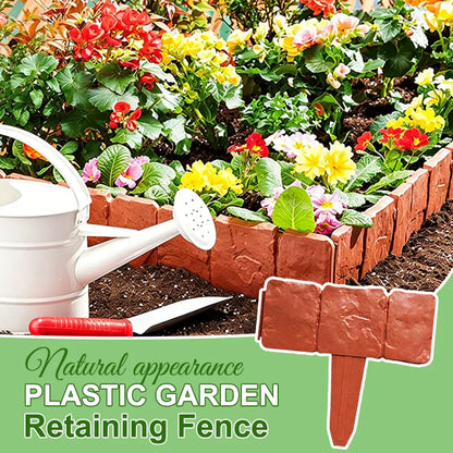 🪻High-quality. durable simulated stone garden fence🪻