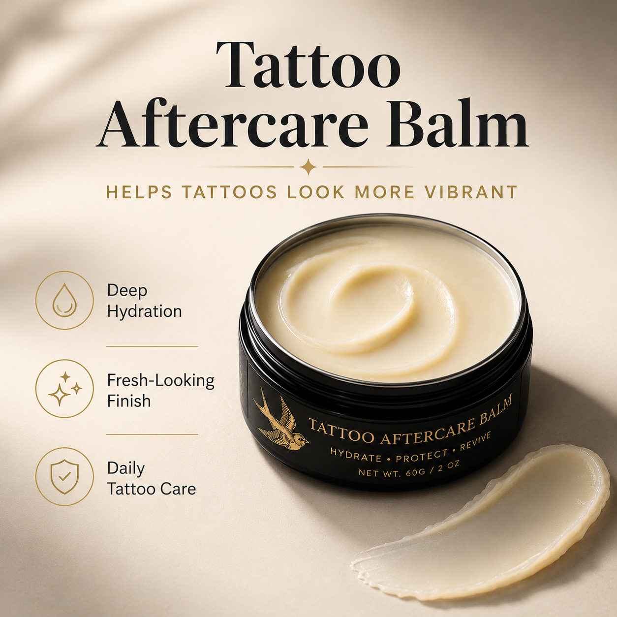 Bring Your Tattoo Back To Life——Tattoo Aftercare Balm
