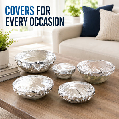 Universal Stretchable Aluminum Food Covers🍽️