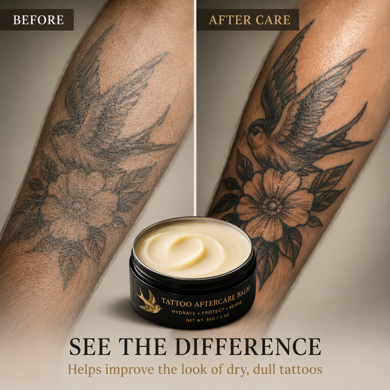 Bring Your Tattoo Back To Life——Tattoo Aftercare Balm