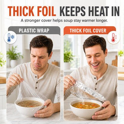 🔥Last Day 49% OFF🔥Universal Stretchable Aluminum Food Covers🍽️