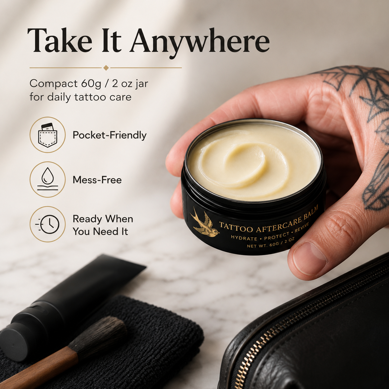 Bring Your Tattoo Back To Life——Tattoo Aftercare Balm