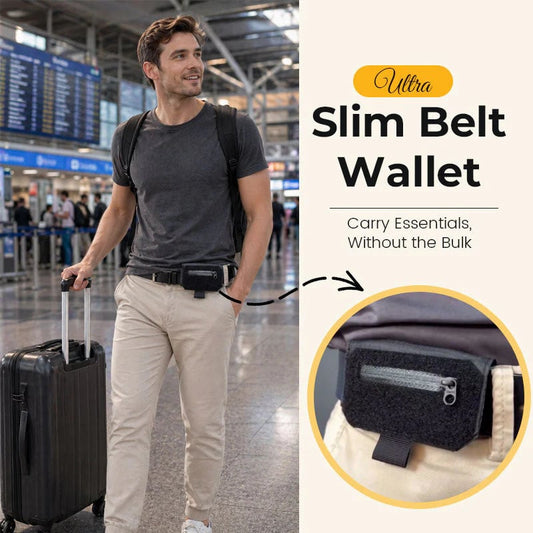 Slim Belt Wallet - Zero Bulk For Your Everyday Carry