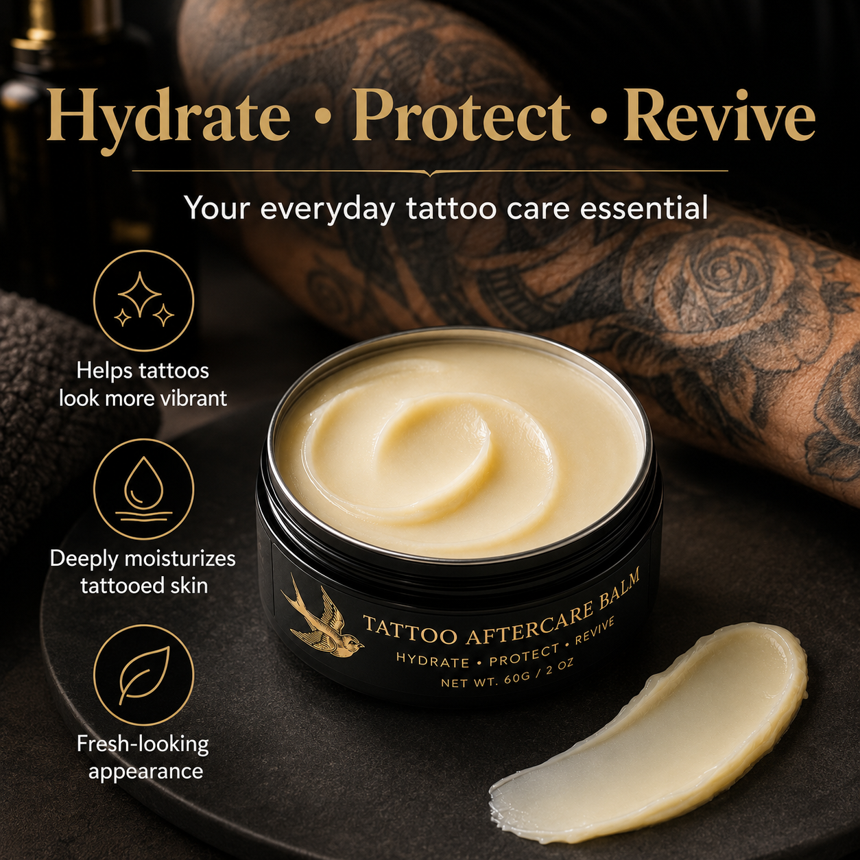 Bring Your Tattoo Back To Life——Tattoo Aftercare Balm