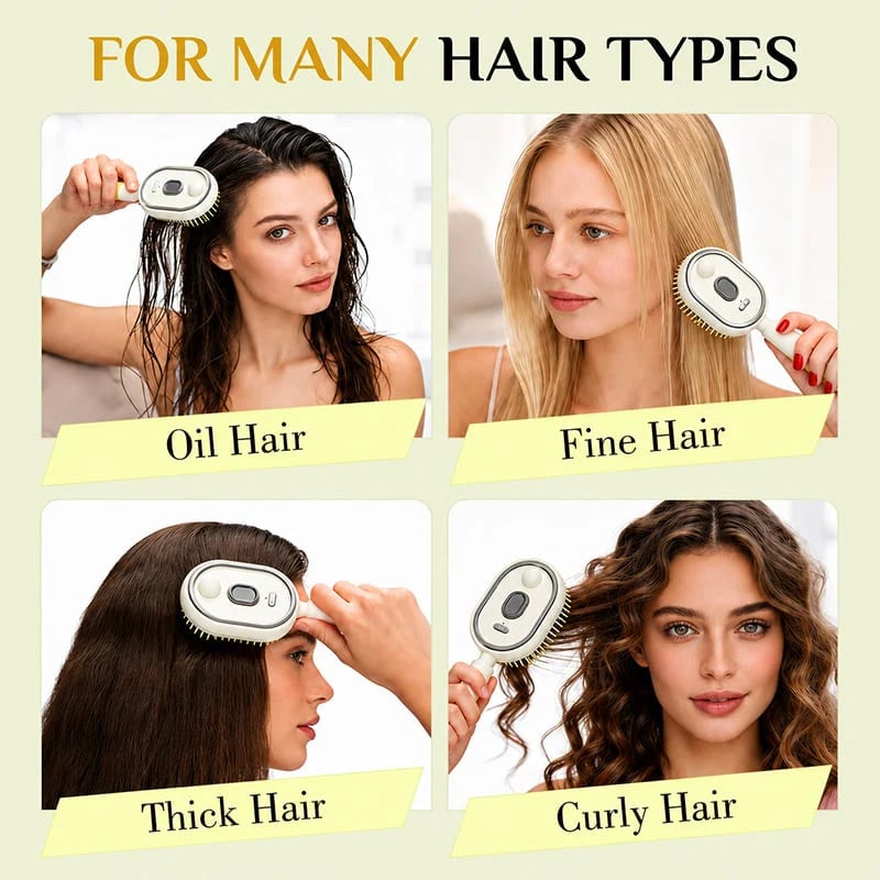 ⛱️Buy 2 Get 1 Free  & Free shipping🔥2026 Electric Steaming Massage Hair Care Brush