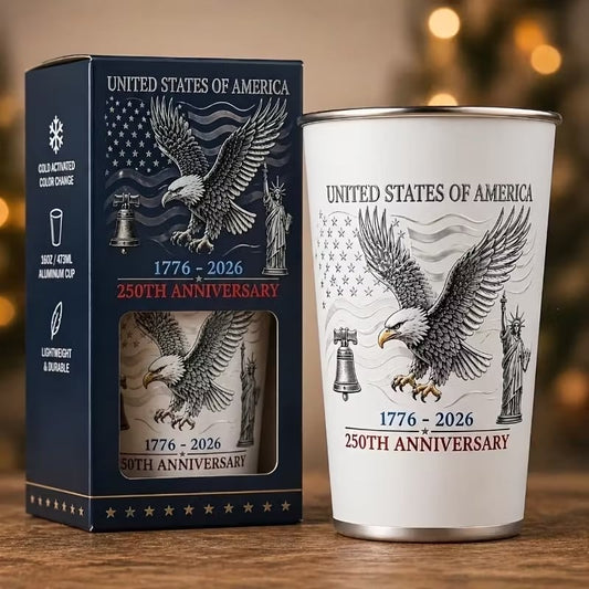 🦅 Pour Ice-Cold Beer | USA 250th Anniversary Color Changing Cups 🎉