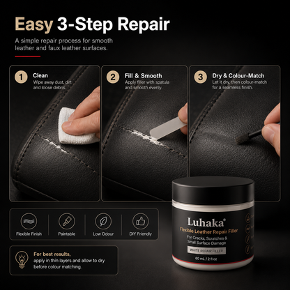 Luhaka® Leather Scratch & Damage Repair Filler