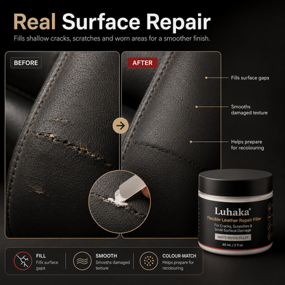 Luhaka® Leather Scratch & Damage Repair Filler