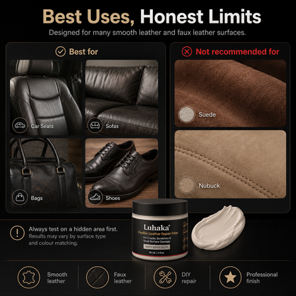 Luhaka® Leather Scratch & Damage Repair Filler