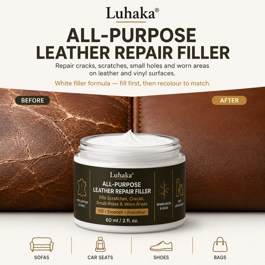 Luhaka® Leather Scratch & Damage Repair Filler