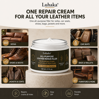 Luhaka® Leather Scratch & Damage Repair Filler