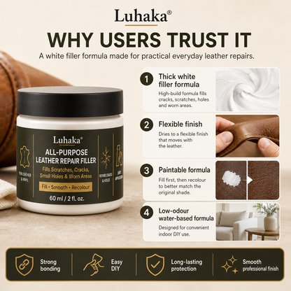 Luhaka® Leather Scratch & Damage Repair Filler