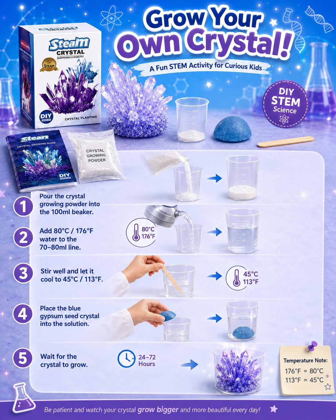 Grow Your Own Crystal Magic ✨