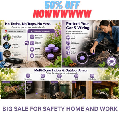 💥LAST DAY SALE 50%OFF💥All-Natural Pest & Rodent Repellent Pucks