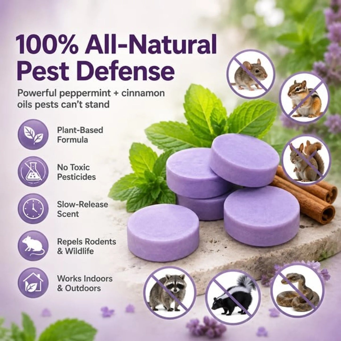 💥LAST DAY SALE 50%OFF💥All-Natural Pest & Rodent Repellent Pucks