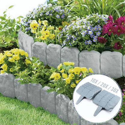 🪻High-quality. durable simulated stone garden fence🪻