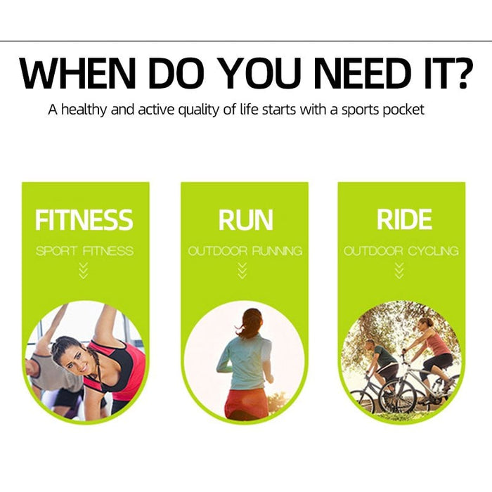 👟Running  Sports Jogging Portable Outdoor Phone Holder Waterproof Belt Bag image 5