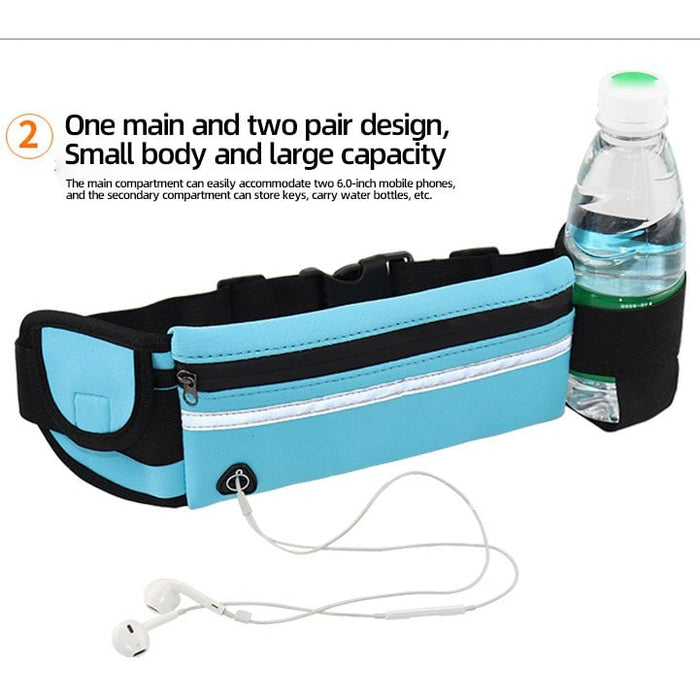 👟Running  Sports Jogging Portable Outdoor Phone Holder Waterproof Belt Bag image 7